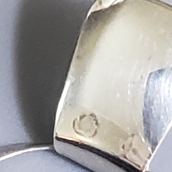 Handmade Lightweight Sterling Silver Earrings - Picture 3 of 3